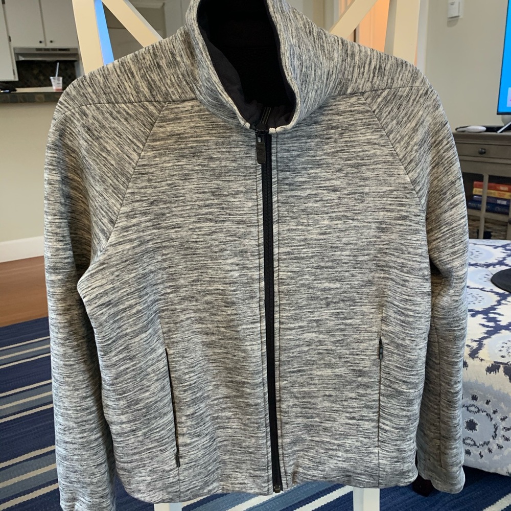 Lululemon gray fleece zip up